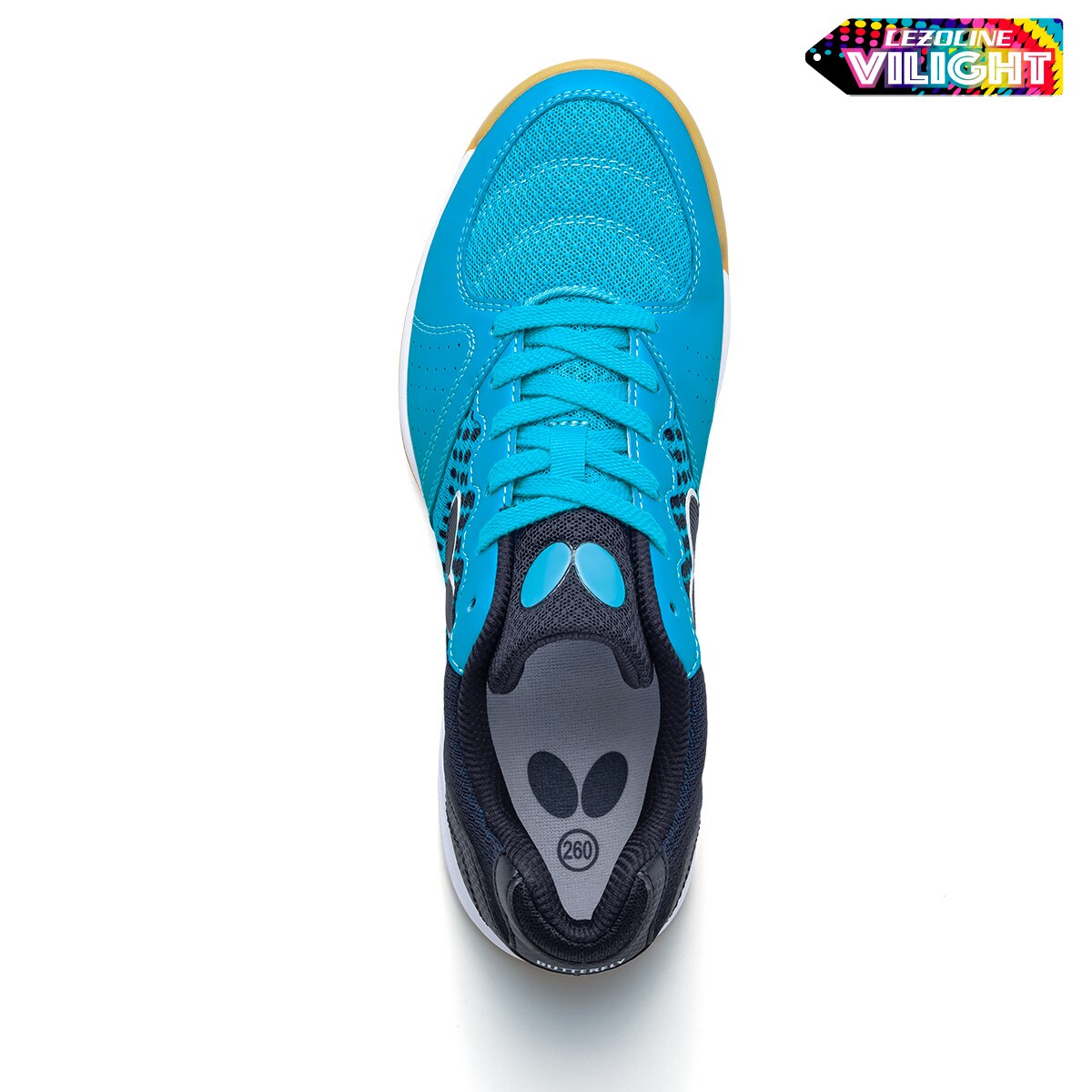 Lezoline Vilight Shoes: Turquoise Top View